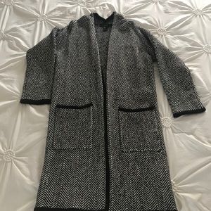 Long cardigan sweater